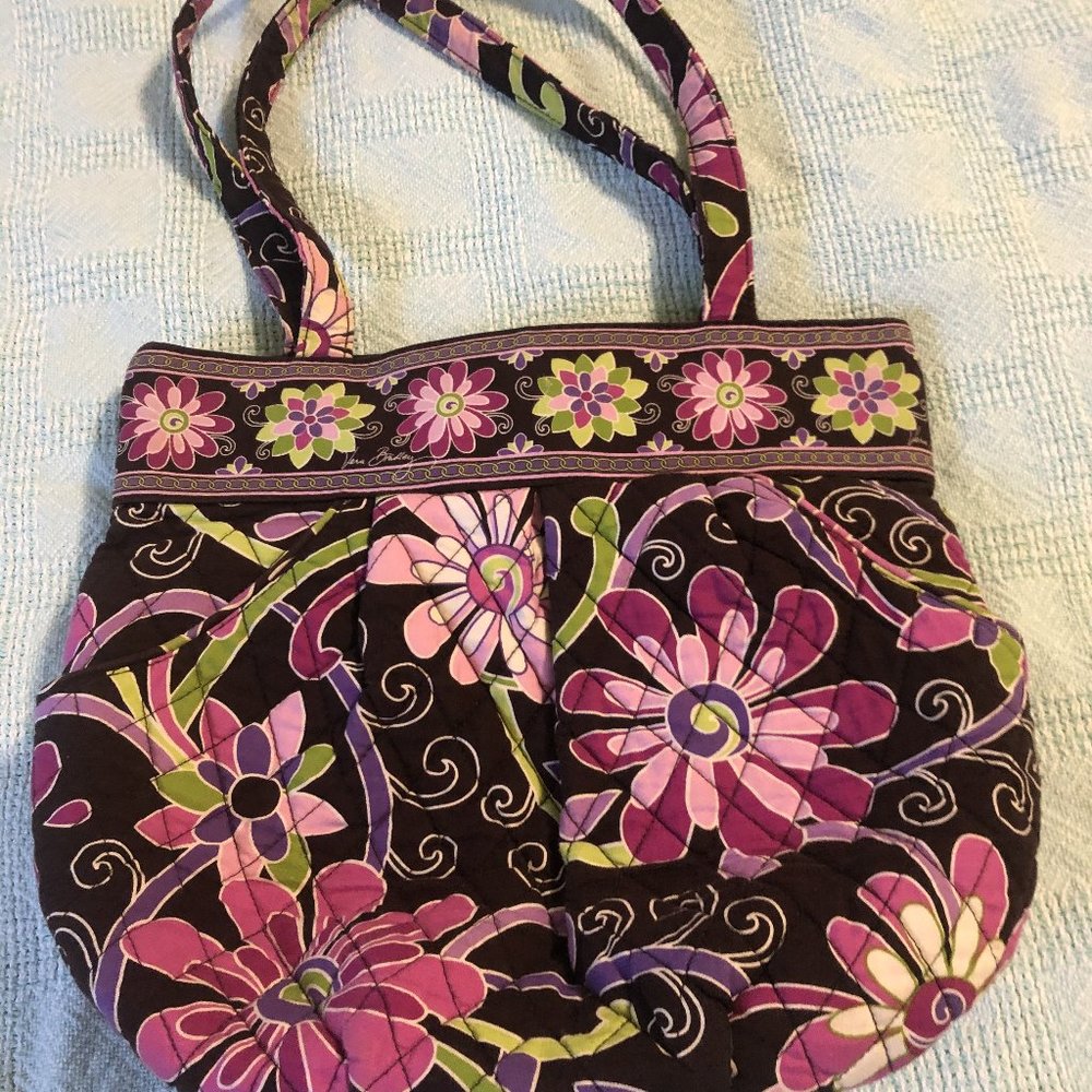 Vera Bradley Brown Paisley handbag